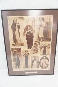 25x 19 The Latest Fashion of 1935 Framed Print