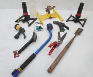 Garden Tools, Sprinklers, Grill Brush Cleaner, Sprayer Bottle