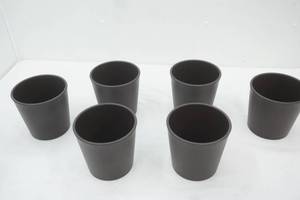 (6ct) NEW Flower Pots. 6 tall with a 6 diameter