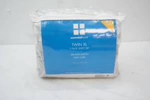NEW Twin XL Sheet Set. Fitted, Flat, Pillow Case