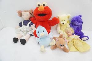 Tyco Tickle Me Elmo, Pound Puppies Kitten Plush Toy & Other Plush Toys