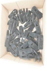 Black Velvet Hanger Clips