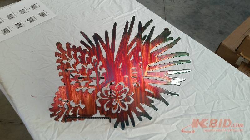 lot 42 image: Metal Wall Art