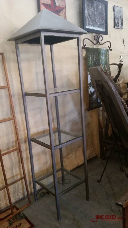 lot 64 image: Light Up Shelving Unit