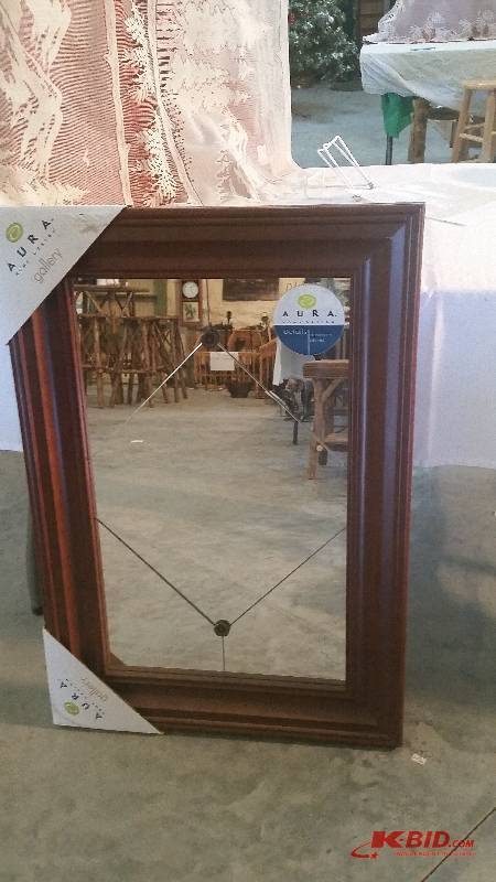 lot 110 image: Charlotte Tile Mirror Dcor