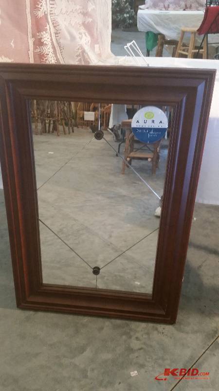 lot 111 image: Charlotte Tile Mirror Dcor