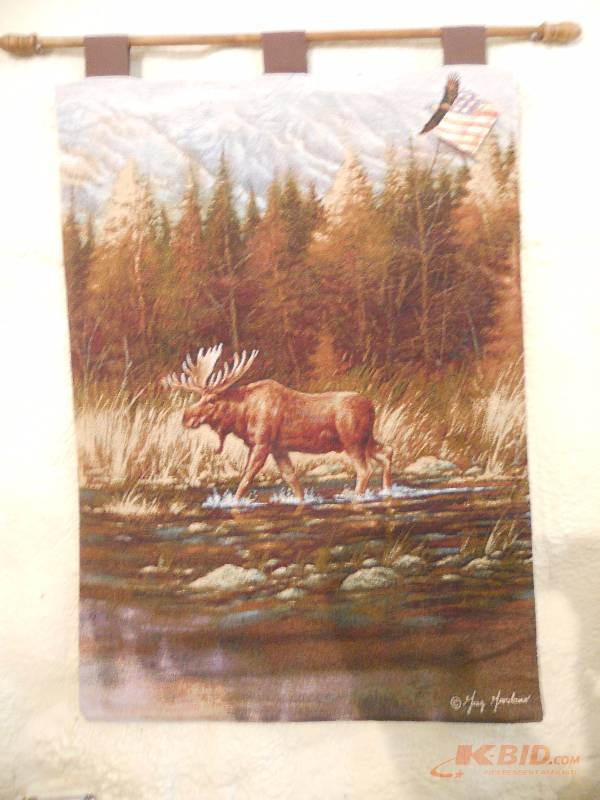lot 31 image: Moose Tapestry