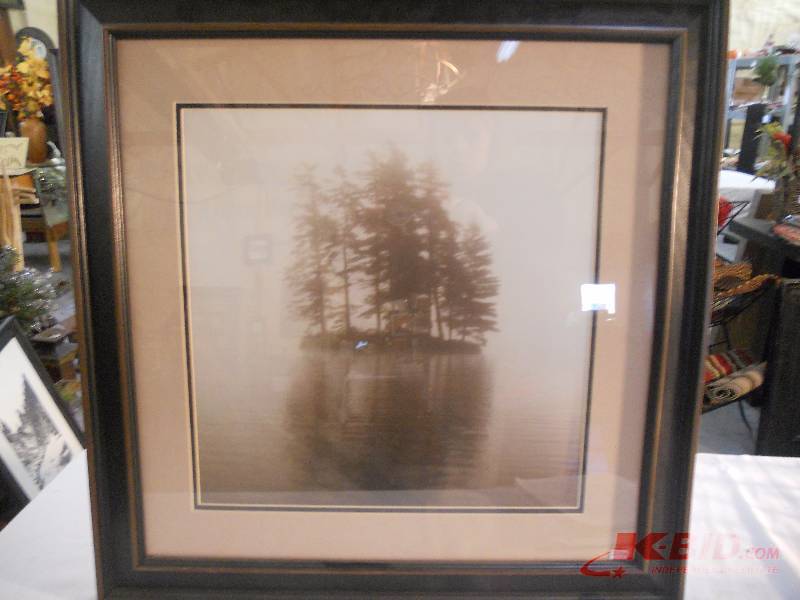 lot 67 image: Forrest in the Mist Print