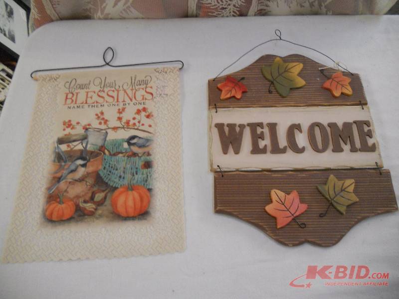 lot 74 image: Bless our Home Decor