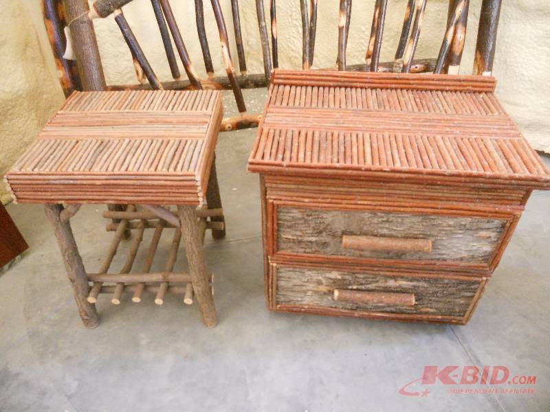 lot 141 image: Log & Birch Furniture