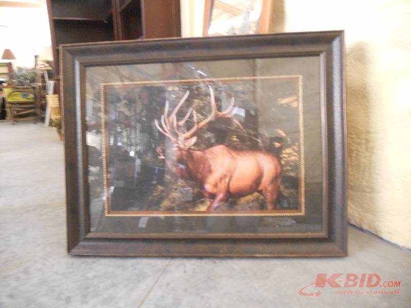 lot 153 image: Elk Wall Art