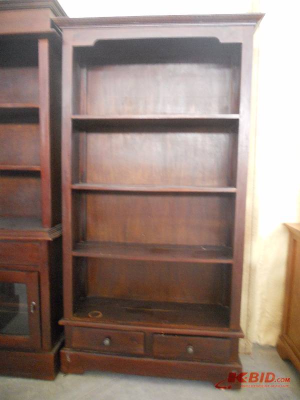 lot 158 image: Mahogany Bookshelf