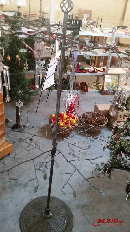 lot 240 image: Rod Iron Tree Display