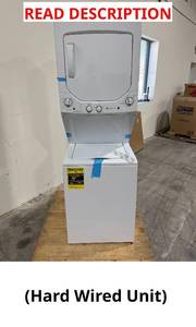 $1299 GE 24 Electric Laundry Center - White