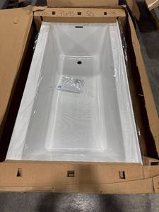$1095 Jacuzzi LNS6632 Linea 66 Alcove Tub