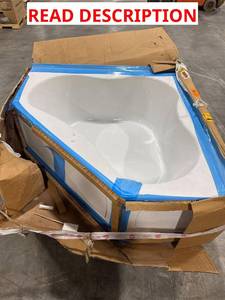$1500 Grass Valley 60 x 60 Corner Tub