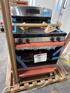 GE 30-in 4-Burner Gas Range, 4.8 cu ft