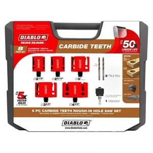 Diablo Demo Demon Carbide Hole Saw Set 1pk
