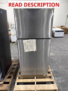 GE 19.2 cu. ft. Top Mount Refrigerator - Stainless