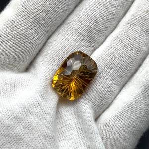 17.74 Carats Natural Citrine (Fancy Cut) Retail $887 VIDEO