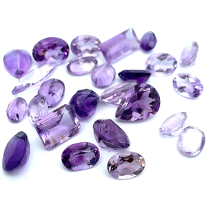 23.45 Carat Amethyst Parcel