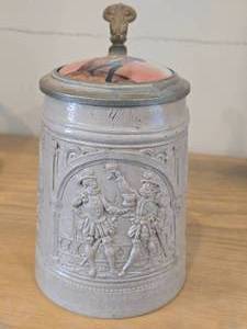 Vintage 6 12 Pottery Beer Stein (Germany)