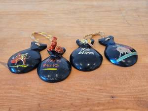 Lot of (2) Spanish Castanets used in Flamenco Music and Dancing