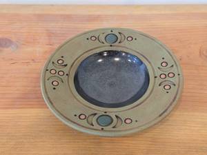 Handcrafted Ceramic Pottery Wall Dcor (Signed) 2 14 x 6 12