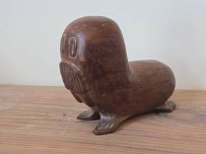 Walrus theme Handmade Wooden Figurine