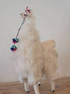 Handcrafted Peruvian Alpaca Fur Figurine