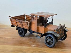 Vintage Pressed Steel Toy Truck from 1920s