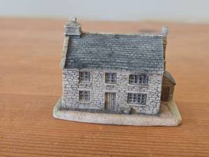 Village Collection Hand painted English Porcelain House