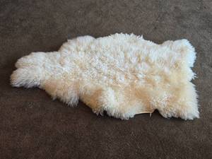 Sheep theme Sheepskin Area Rug 45 x 30