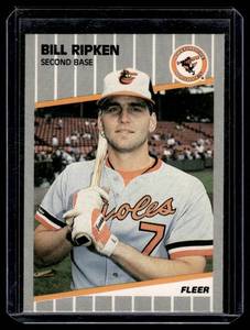 Billy Ripken FF Black Box Error 1989 Fleer #616 Iconic Baseball Card