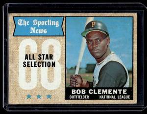 Roberto Clemente 1968 Topps #374 Vintage Baseball Card
