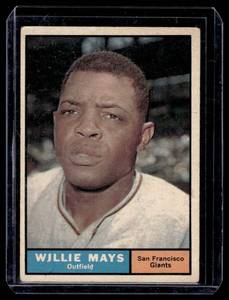 Willie Mays 1961 Topps #150 Vintage Baseball Card
