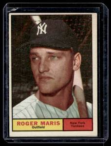 Roger Maris 1961 Topps #2 Vintage Baseball Card
