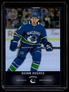 Quinn Hughes RC Foil 2019 Upper Deck Tim Hortons Series #83 Rookie Hockey Card