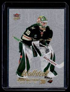 Jesper Wallstedt RC 2024-25 Fleer Ultra #M-16 Rookie Minnesota Wild Hockey Card