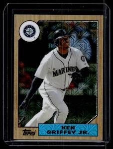 Ken Griffey Jr. Mojo Refractor 2017 Topps #87-KG Baseball Card