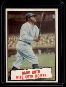 Babe Ruth 1961 Topps #410 Vintage Baseball Card