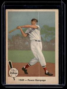 Ted Williams 1959 Fleer #38 Vintage Baseball Card