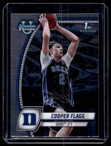 Cooper Flagg RC 2025 Bowman Chrome Universiry #16 Rookie Basketball Card