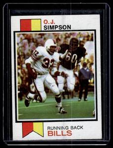 OJ Simpson 1973 Topps #500 Vintage Football Card