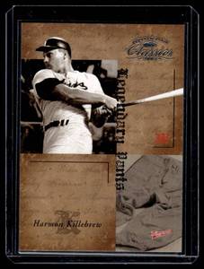 Harmon Killebrew 50 2004 Donruss Classics Legendary Pants #LP-24 Numbered 3650 Minnesota Twins Baseball Card