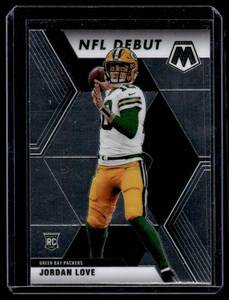 Jordan Love RC 2020 Mosaic NFL Debut #264 Rookiw Green Bay Packers Football Card