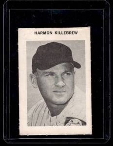 Harmon Killebrew 1972 Milton Bradly Vintage Minnesota Twins Baseball Card