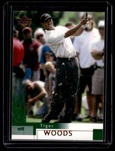 Tiger Woods 2002 Upper Deck #1 Golf Card