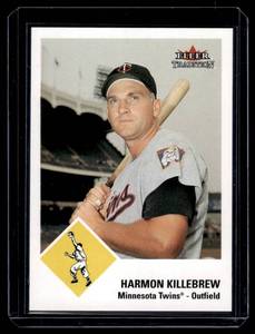 Harmon Killebrew 100 2003 Fleer Tradition #77 Numbered 050100 Minnesota Twins Baseball Card