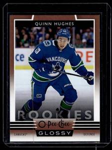 Quinn Hughes RC Bronze Glossy OPC 2019-20 #R-10 Rookie Hockey Card